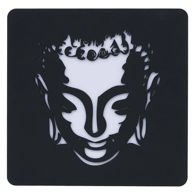 Lord Buddha LED Wooden Wall Lamp media 4