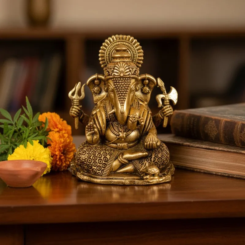 Vinayakaya Brass Idol media 1