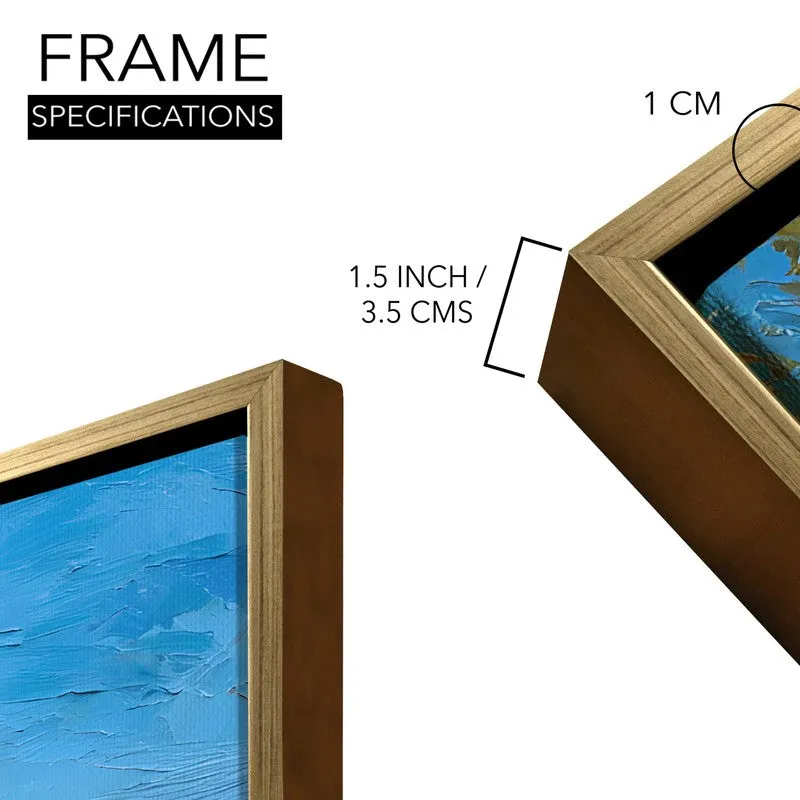 Valley Serenade Canvas Wall Painting With Frame media 8