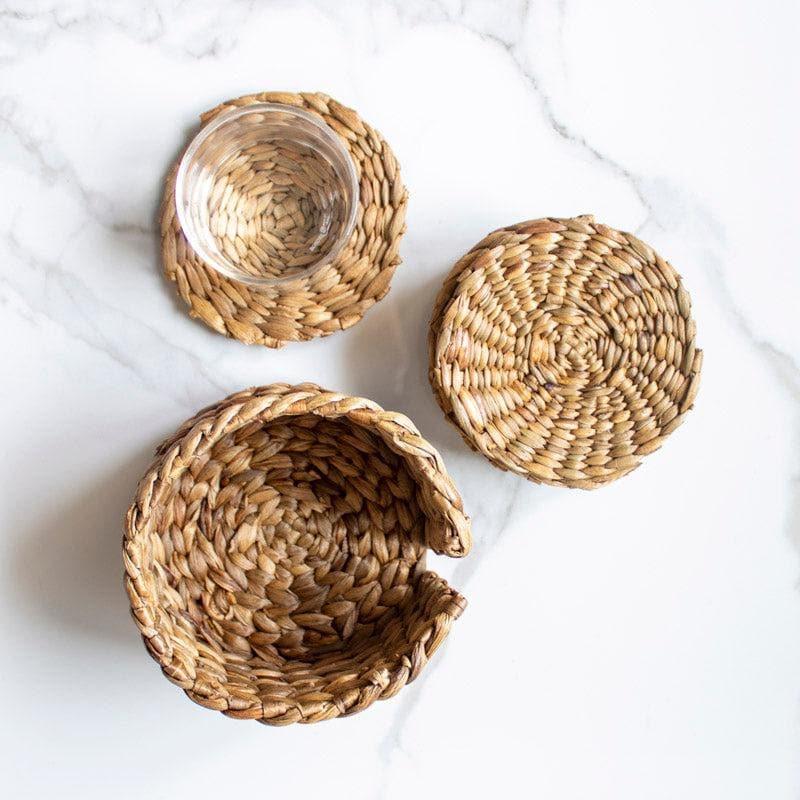 Anasa Natural Fiber Coaster - Set Of Six media 4