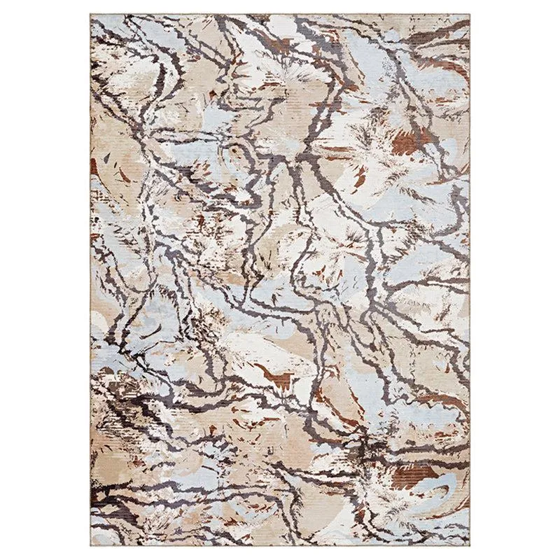 Daniel Abstract Carpet - Brown media 1