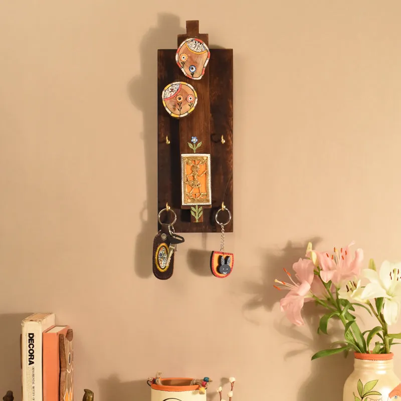 Brass Motif Key Hanger media 3