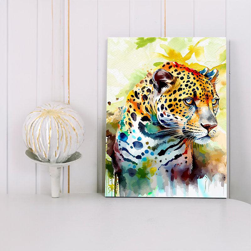 Leopard Fantasy Canvas Wall Painting media 2
