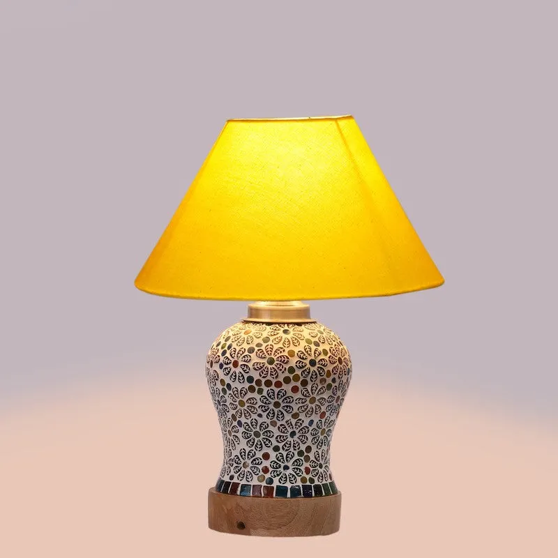 Canora Wooden Table Lamp - Multicolor media 6