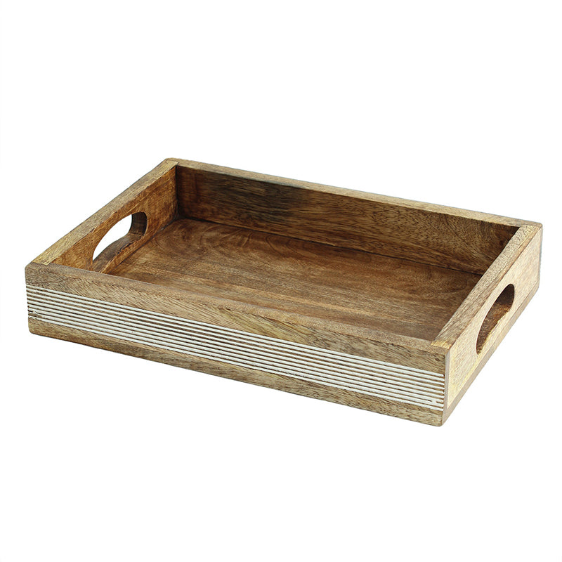 Wudra Wood Serving Tray - Rectangle media 6