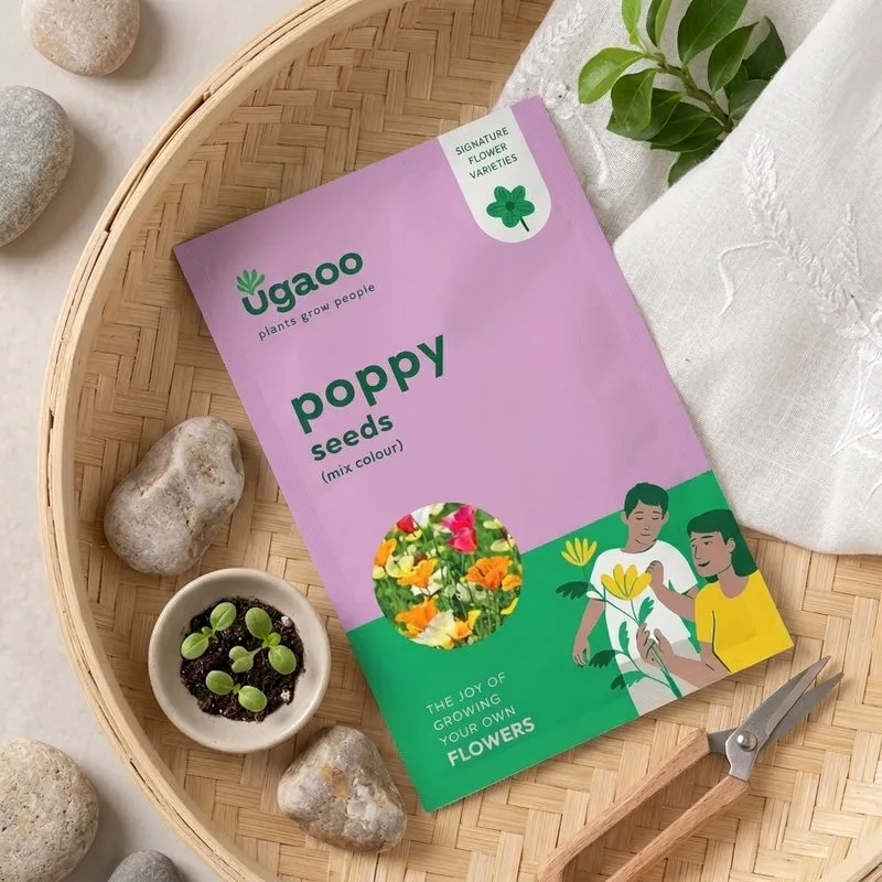 Ugaoo Poppy Mix Seeds media 1