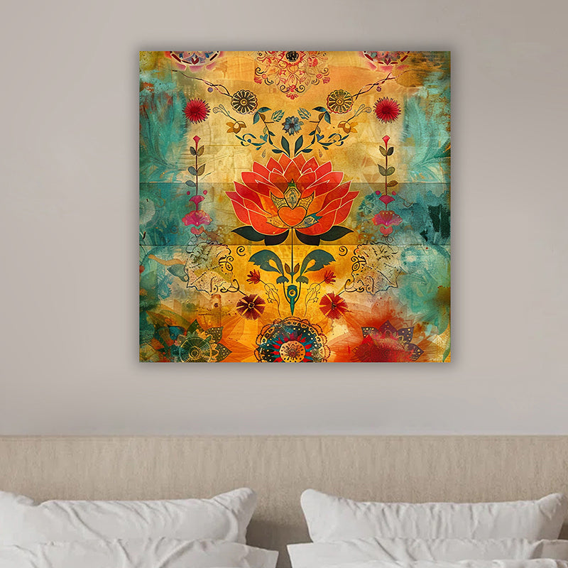 Enlightened Lotus Wall Art media 2