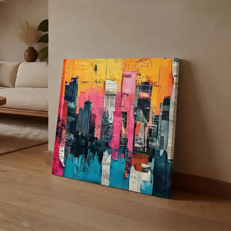 Technicolor City Wall Art media 1