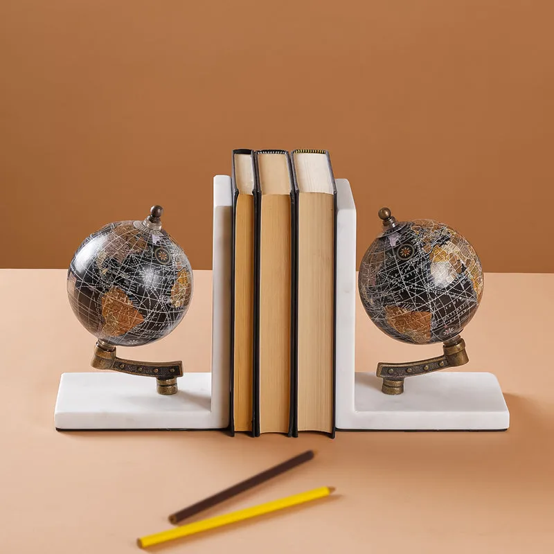 Cartographica Book End (Black) - Set Of Two media 1