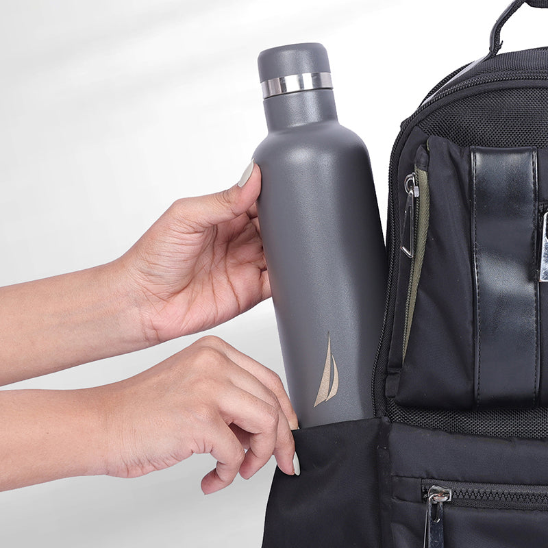 Nautica Cirrus Pure Insulated Stainless Steel Thermos (Grey) - 500 mL media 6