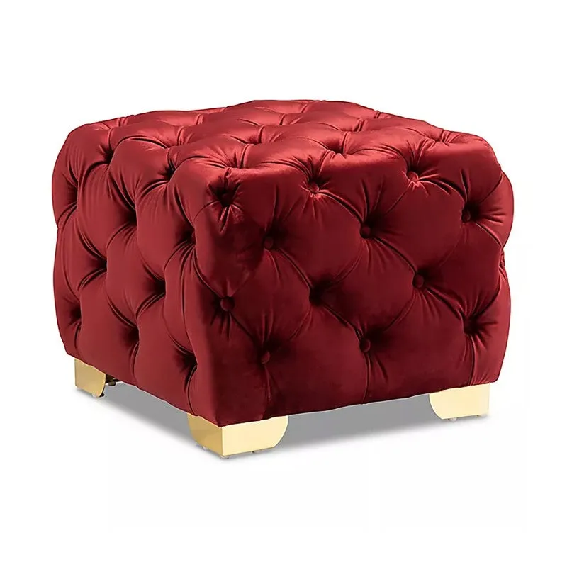 Averon Pluffa Ottoman - Brown media 3