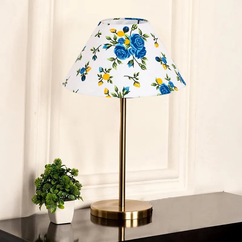 Garden Lights Cotton & Metal Table Lamp (Empire) media 2