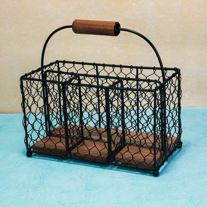 TableStore Metal Fruit Basket media 3
