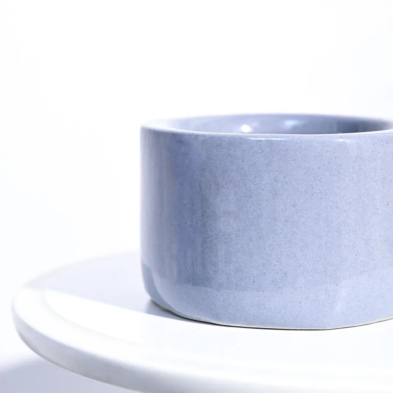Ugaoo Lilac Stories 6021 Grey Ceramic Pot media 4