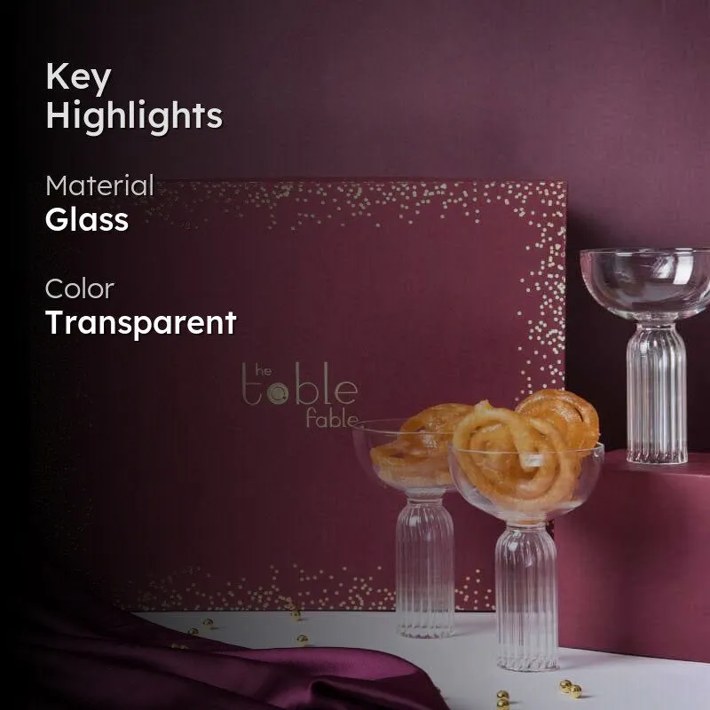 Rhapsody Glassine Bowl/Glass - Set Of Four media 2