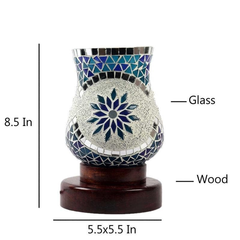 Big Star Mosaic Glass Table Lamp - Multicolor media 7