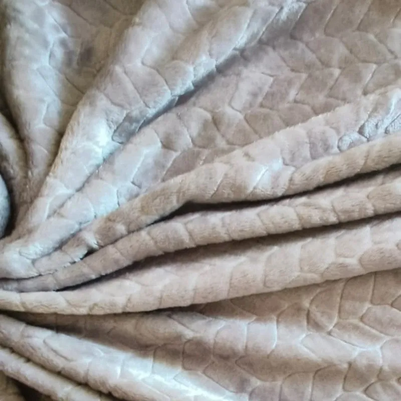 Solida Wool Blankets (Grey) - 300 GSM media 5