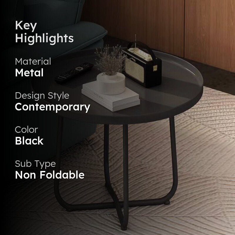 Ima Accent Table - Black media 2