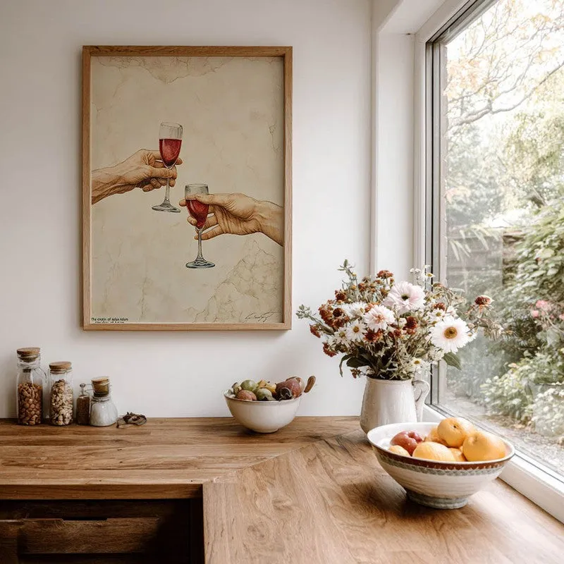 Ros Radiance Archival Canvas Wall Art - Brown media 8