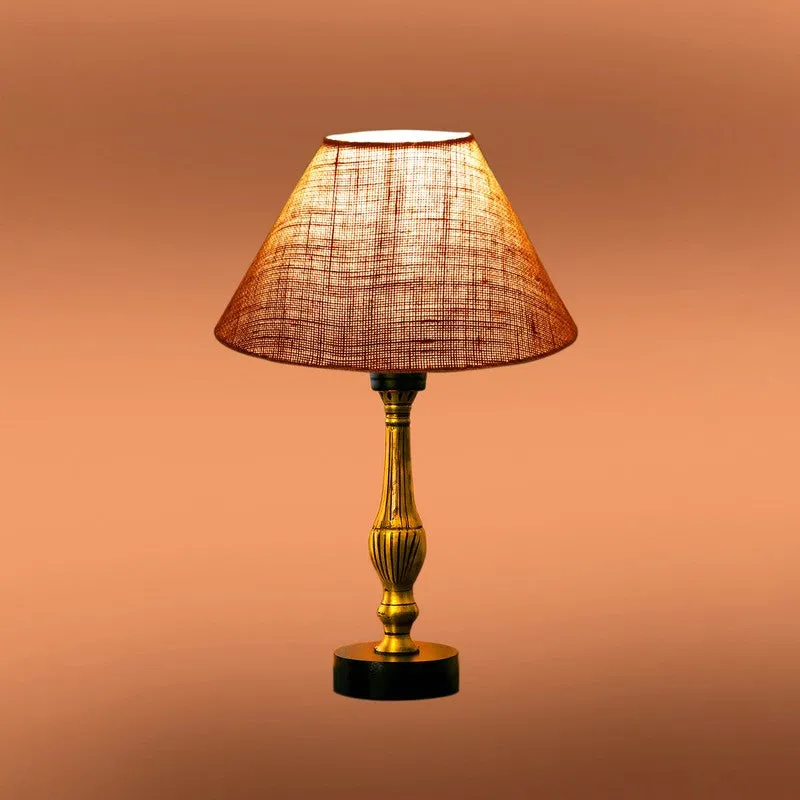 Aurelo Orin Wooden Table Lamp - Beige media 7