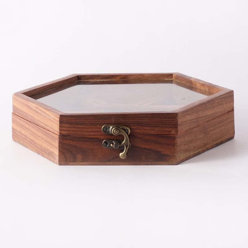 Hexa Wooden Spice Box media 6