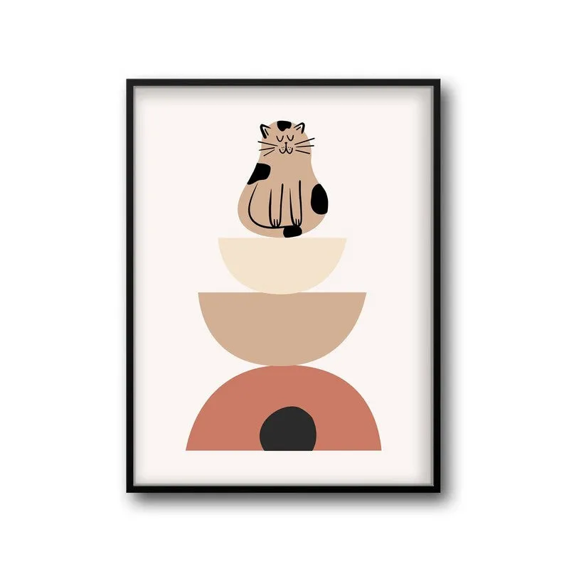 Whiskers Archival Canvas Wall Art - Black Frame media 5