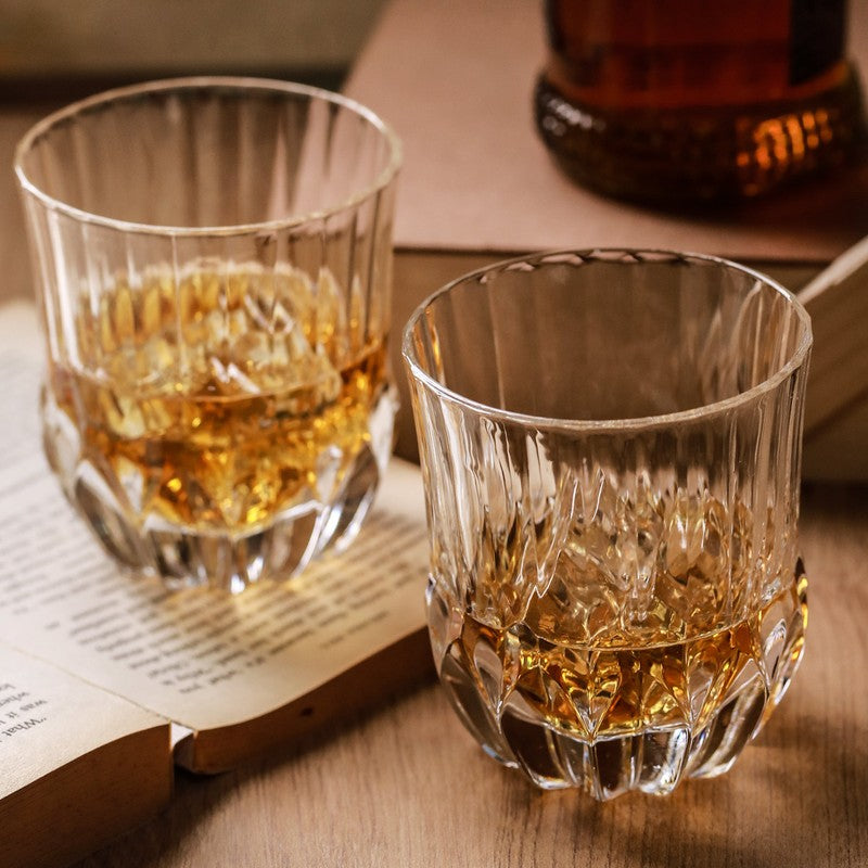 Crystal Gauntlet Whiskey Glasses (350 mL Each) - Set Of Two media 3