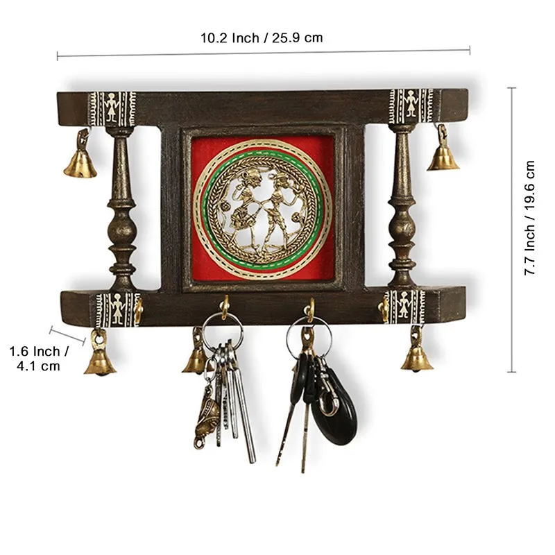 Hinga Teak Wood Key Hook media 5