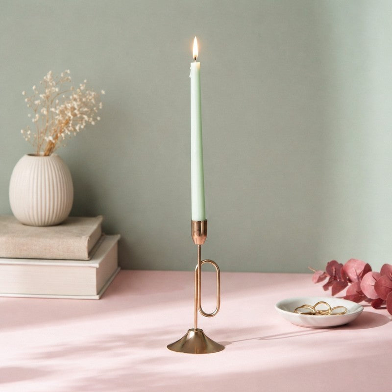 Glowen Steel Candle Holder