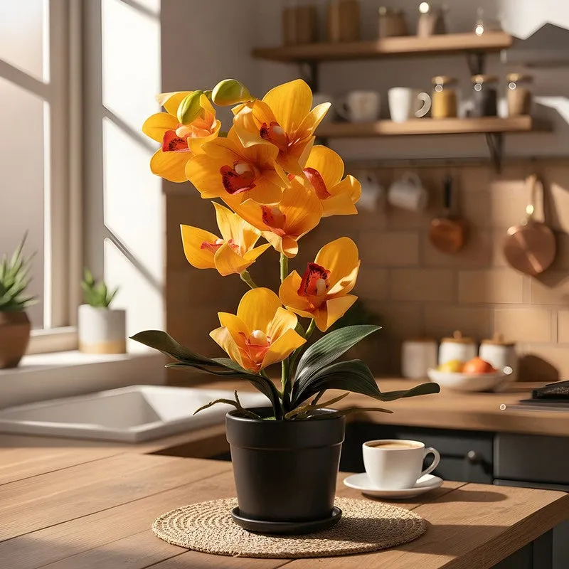 AarviDecor Sunny Petal Silk Artificial Plants media 5