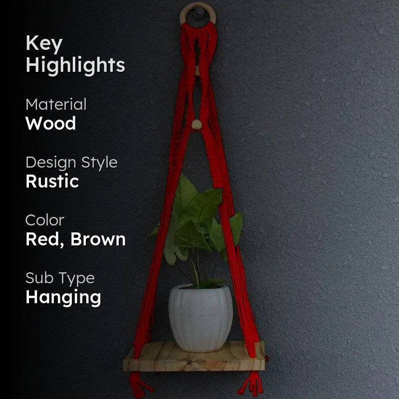 Dinya Wall Shelf - Red media 2