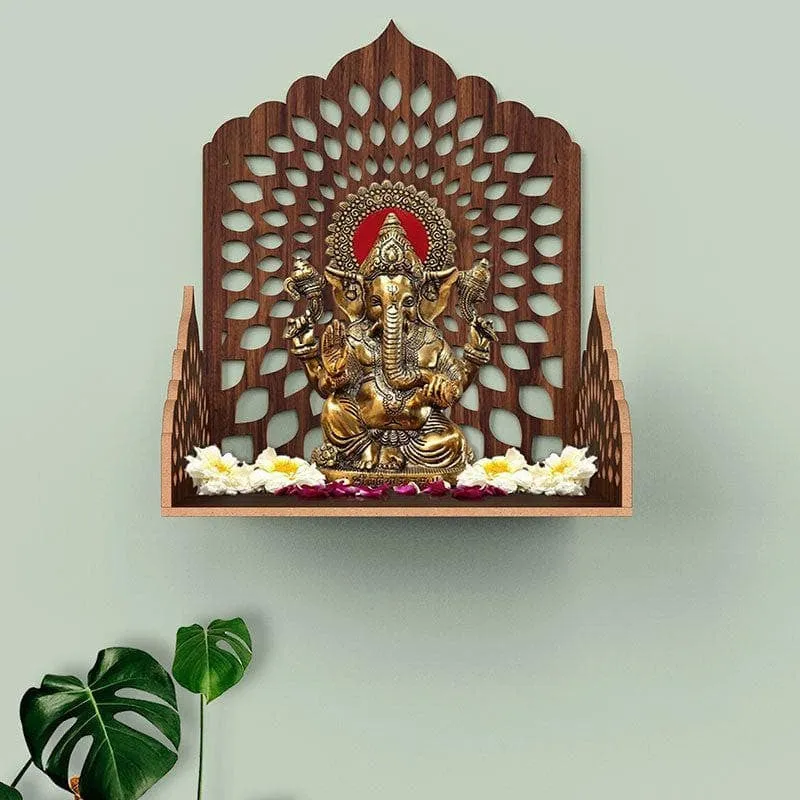 Religious Jharokha Wall Handing Mandir - Brown media 1