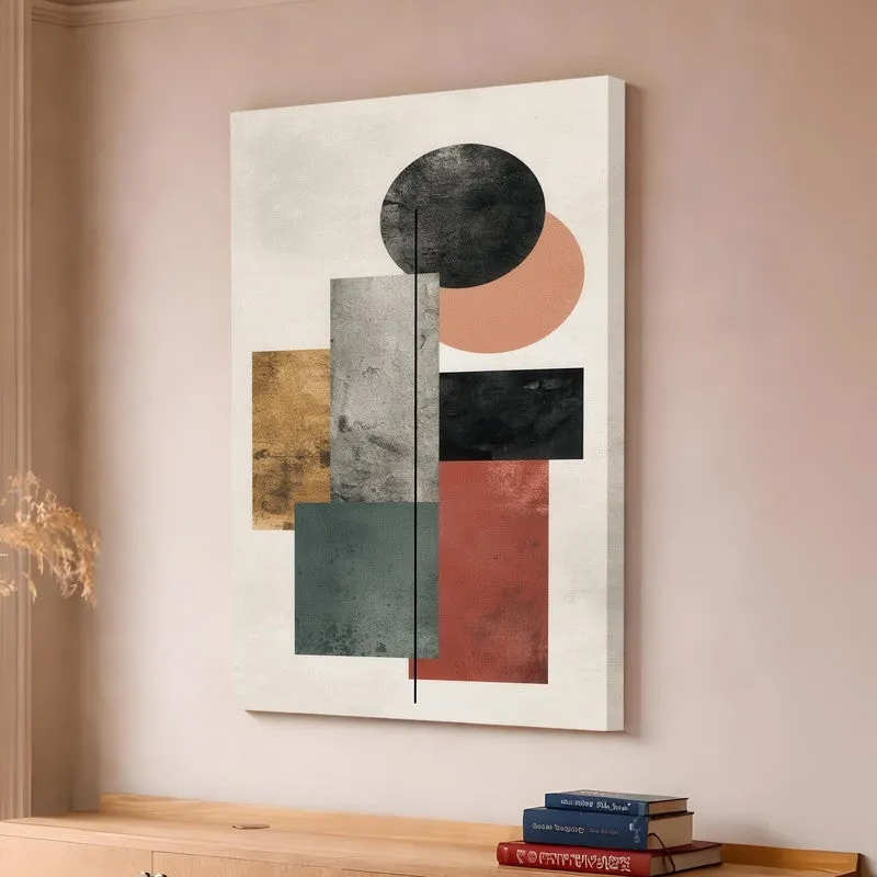 Calm Shapes Canvas Wall Art media 4
