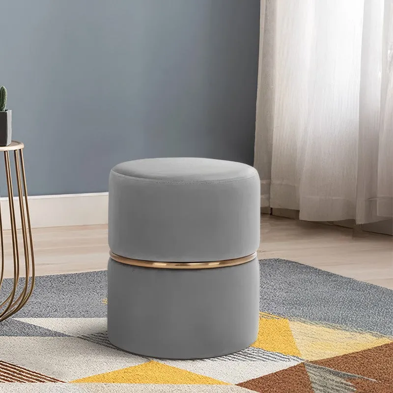 Zyvra Softin Ottoman - Grey media 1