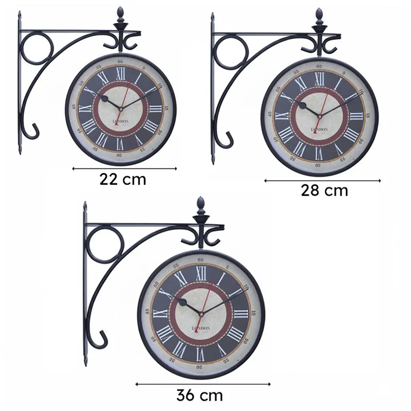 Time Weaver Iron Wall Clock media 6