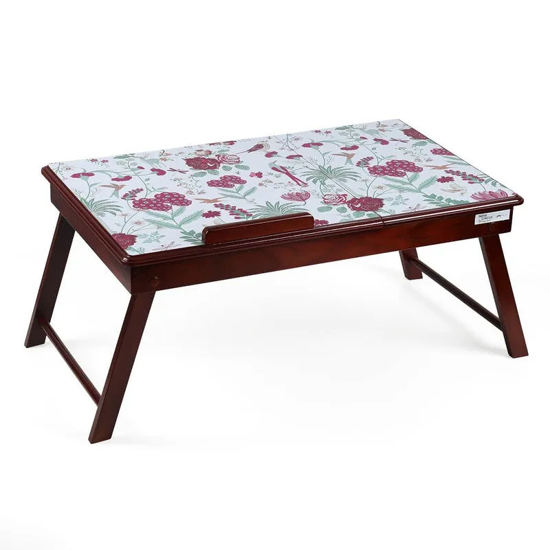 India Circus Teak Wood Galore Laptop Table media 4