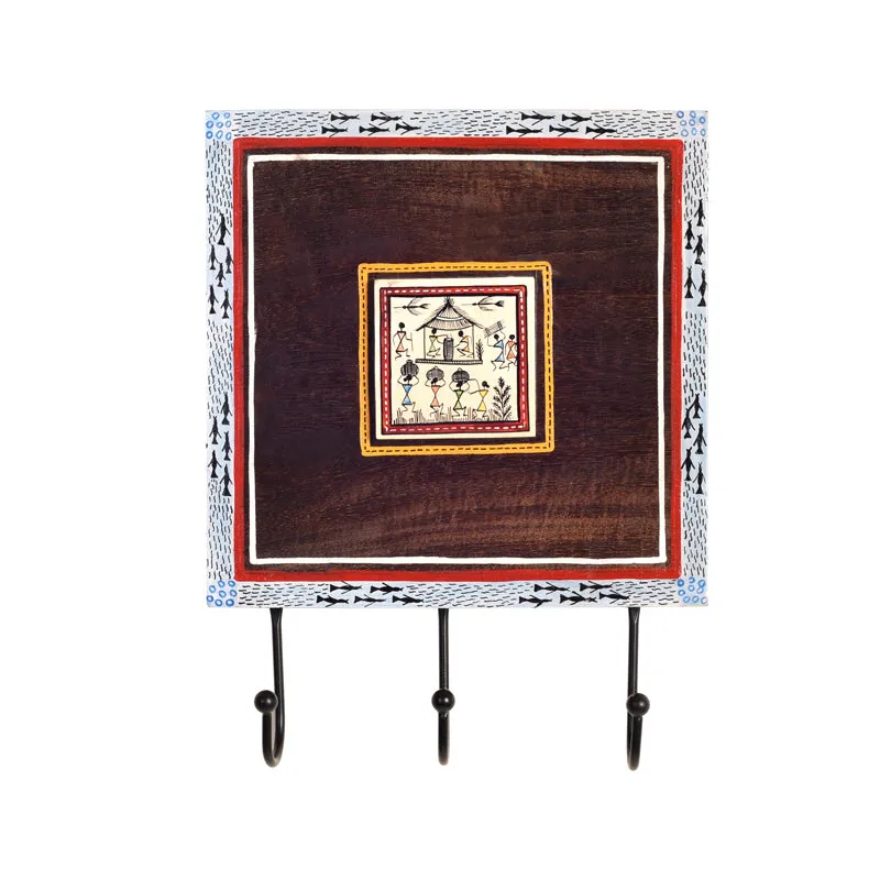 Nira Ethnic Towel Hanger media 4