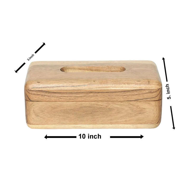 Bambina Wood Tissue Holder media 7