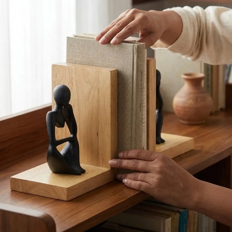 Meditara Resin Book End - Set of Two media 4