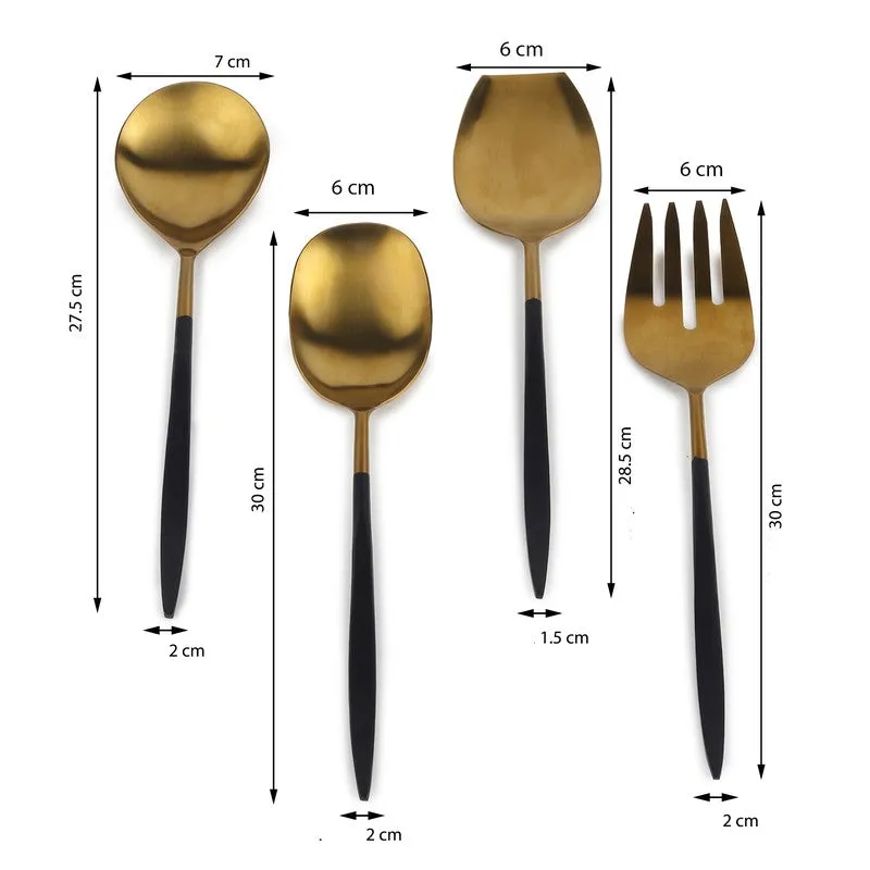Elegant Stainless Steel Cutlery - Set Of Four media 8