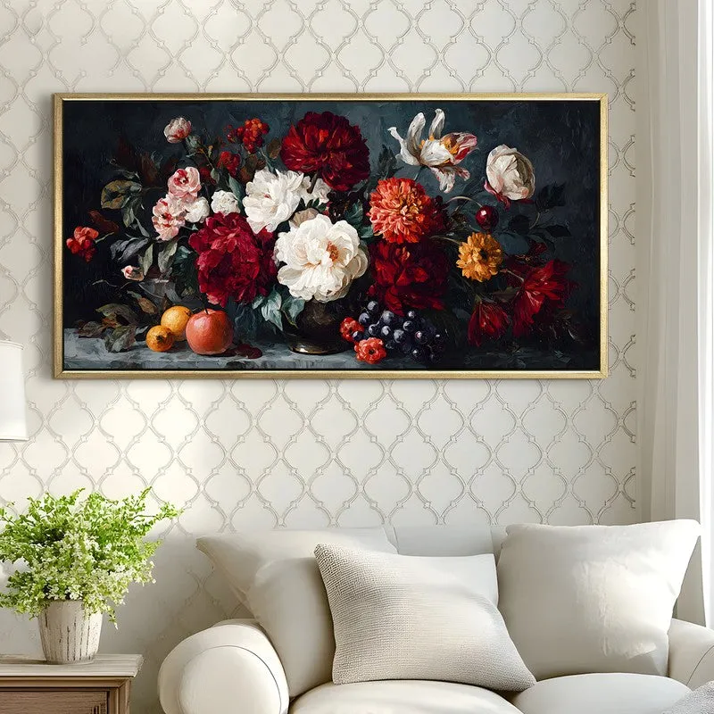 Opulence Canvas Wall Painting With Frame media 4