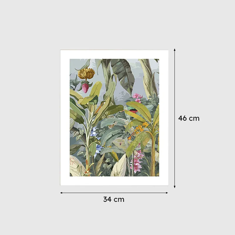 Jungle Rule Wall Painting - Set of Three media 8