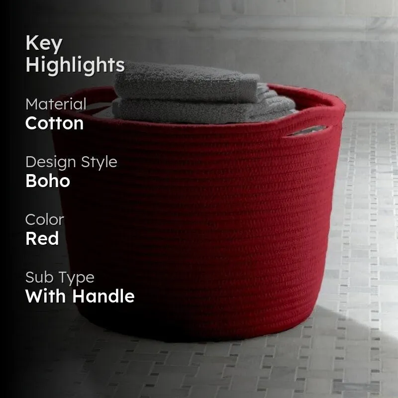 Lyricia Laundry Basket - Red media 2