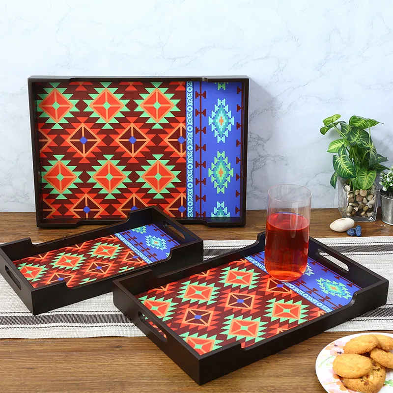 Kritya Serving Tray - Set Of Three media 1