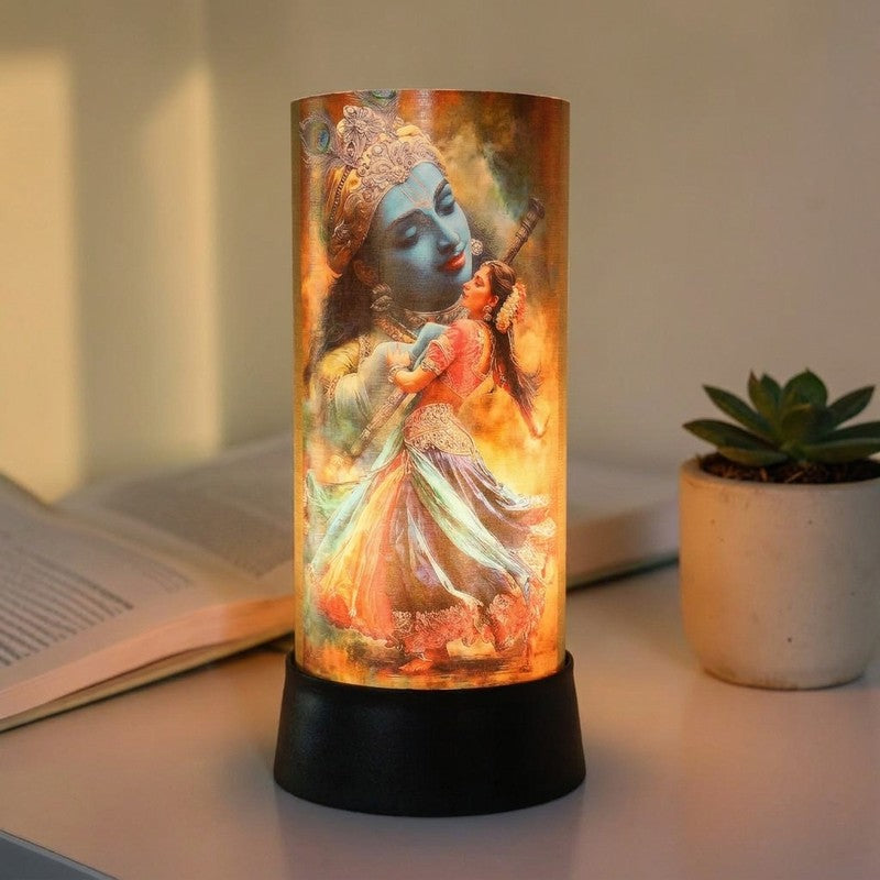 Krishna Leela Divine Handmade Table Lamp