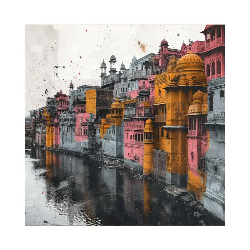 Reflections Of Vitality Wall Painting media 4