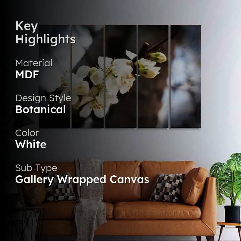 Lillies Wall Art - Five Piece Set media 2