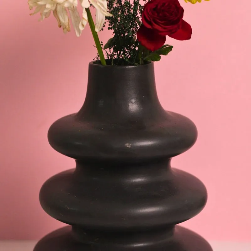 Ulisse Ceramic Vase - Black media 4