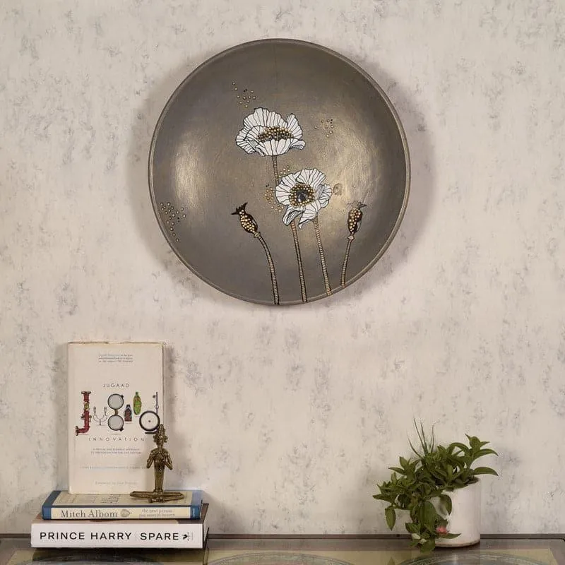 Daisy Floro Dip Wall Plate media 1