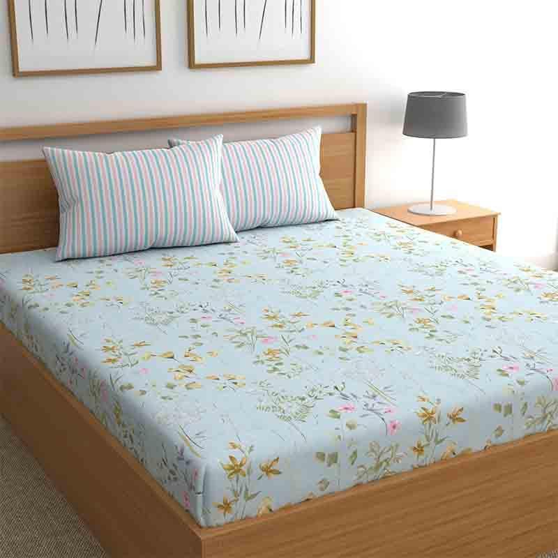 Posies Microfiber Bedsheet - 150 GSM media 3